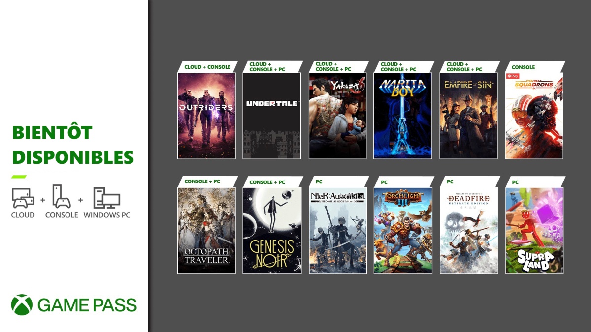 Game Pass – Les nouveaux jeux de Mars 2021 connus!
