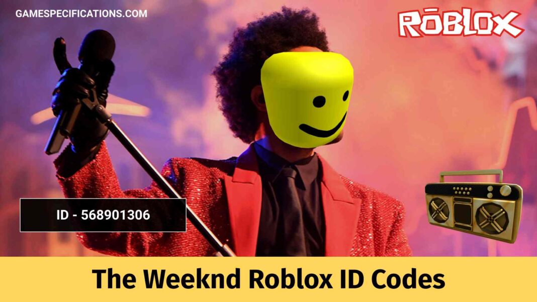 Is The Weeknd Still Active On Roblox In 2026 The Weeknd Roblox ID Codes 1068x601 