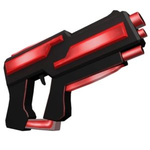 50 Popular Roblox Gear Codes 2024 Game Roblox Red Hyperlaser Gun 300x300 