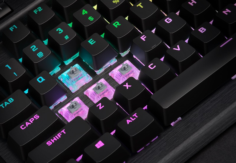 CORSAIR presenta la tastiera gaming opto-meccanica K70 RGB TKL