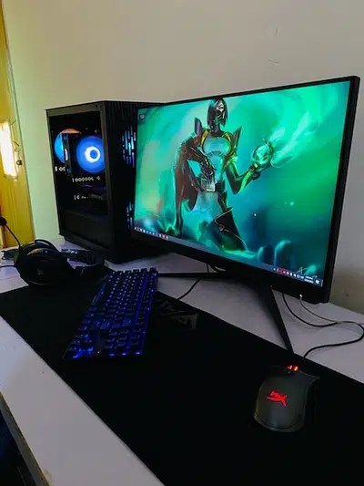 ryzen 5 5600 Gaming pc rtx 3060ti 165hz msi