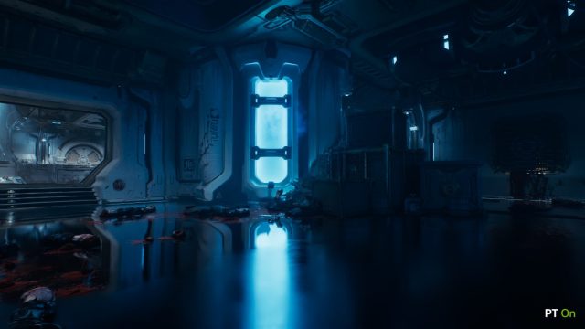 doom-the-dark-ages-geforce-rtx-50-series-path-tracing-comparison-003-path-tracing-on-1456x819-1 id Software acredita que mais estúdios começarão a adotar o Path Tracing nos próximos anos