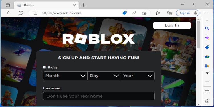 Roblox On The Web Can You Play It Web Browser Roblox 1 