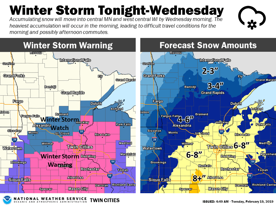 St. cloud sets february snow record; city declares snow emergency