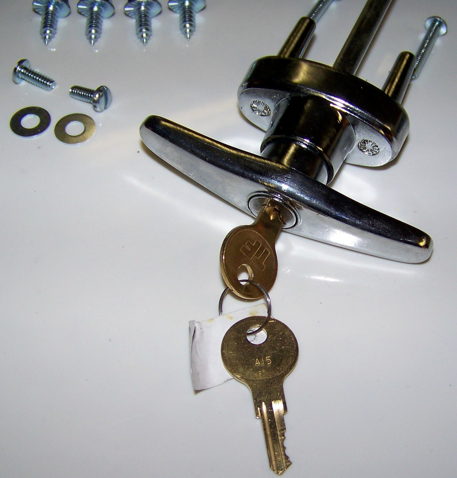 Garage door lock kit