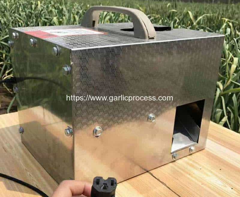 Movable Small Garlic Root And Leaf Cutter Machine Garlic Peeling Machine Garlic Breaking Machine Garlic Root Cutting Machine