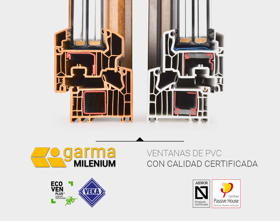 Carpinteria Pvc 82 Mm Con Certificado Passive House Garma