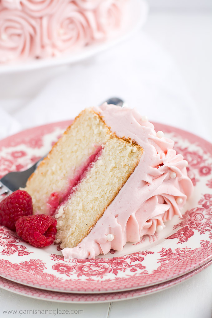 wallpapers Strawberry Cream Cheese Frosting With Jam raspberry rose cake garnish glaze