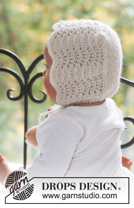 So this pattern works for those just starting out as it … Poppy S Bonnet Drops Baby 18 12 Free Knitting Patterns By Drops Design