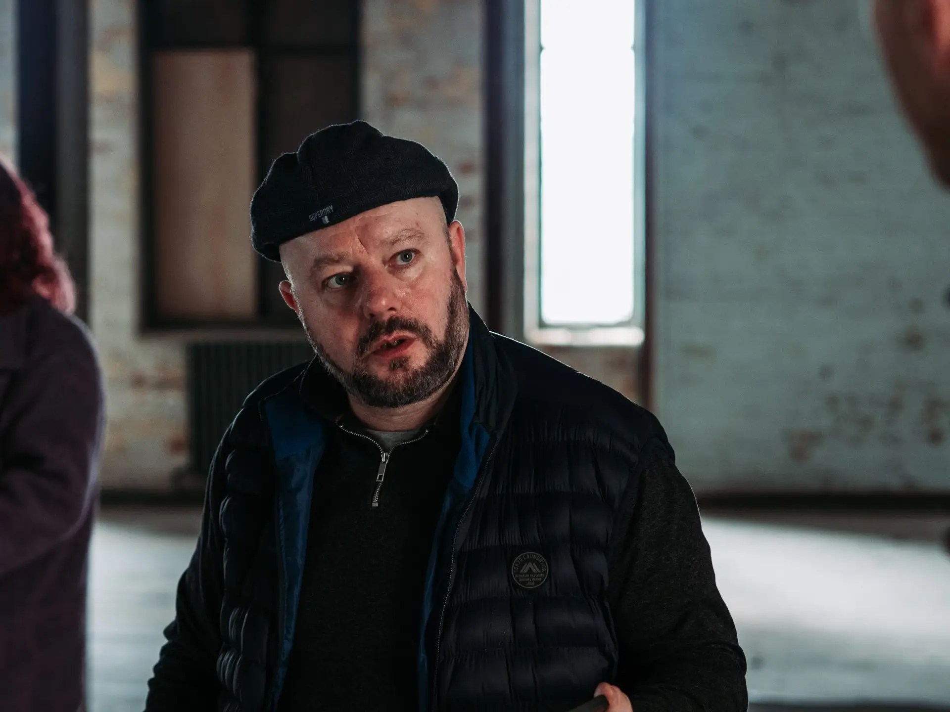 Director Gary Abraham on the set of the Gary Abraham film "Father's Day". Captured by Jack Nimmo.