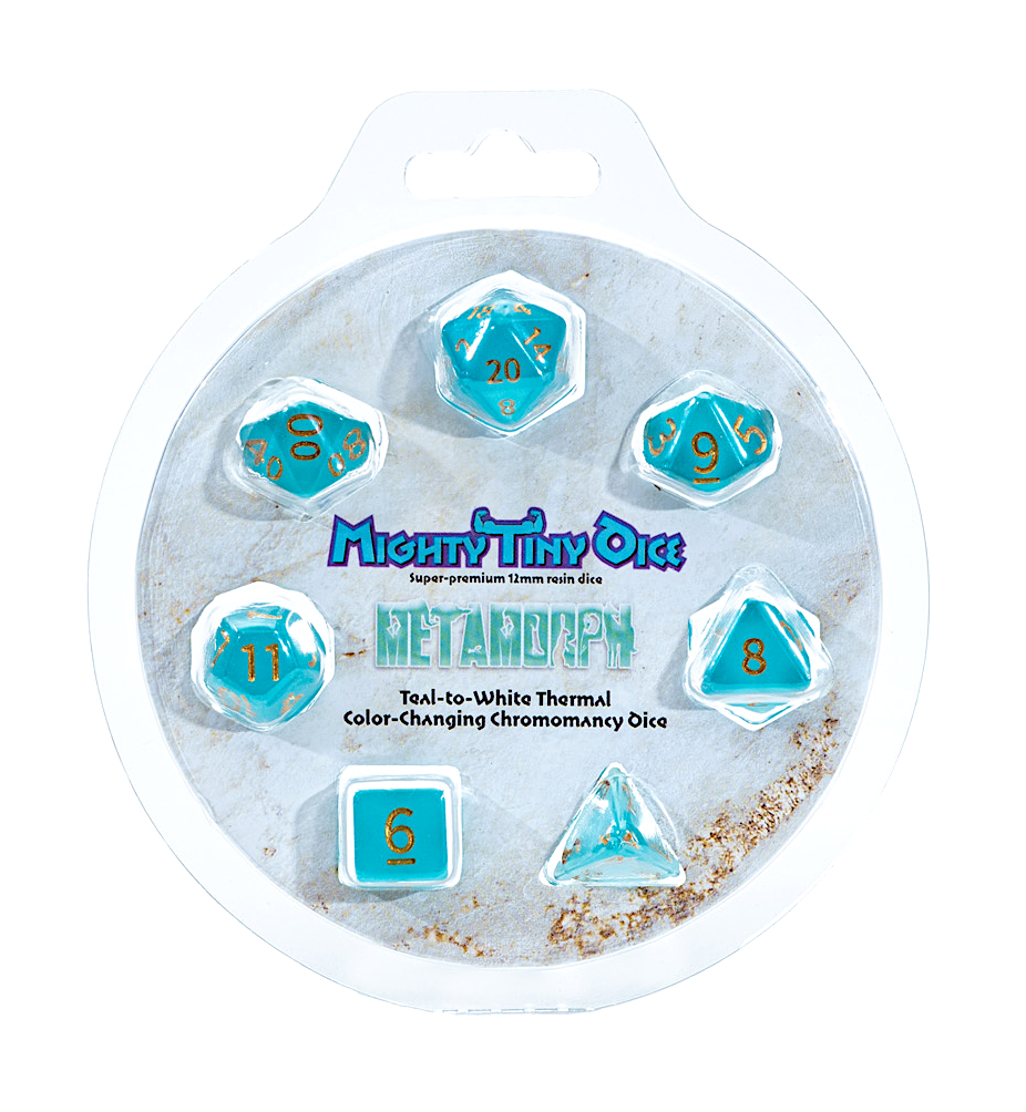 Metamorph” Chromomancy 12mm Mighty Tiny Dice – Gate Keeper Games