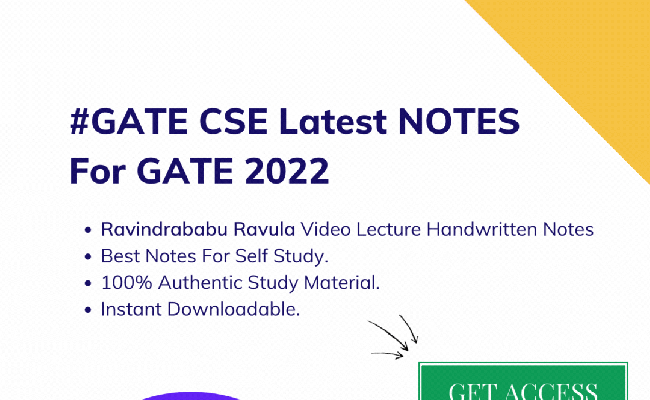 GATE CSE Question Paper With Solutions, Download PDF!