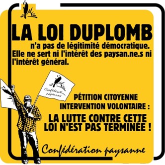 Lire la suite à propos de l’article La loi Duplomb : la transition écologique a du plomb dans l’aile