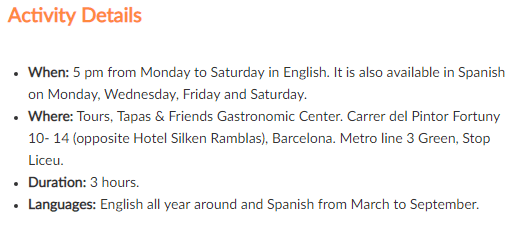 The best time to travel just could be when you’re single. Barcelona Tapas Walking Route Guided Visit Gaudi Barcelona Shop