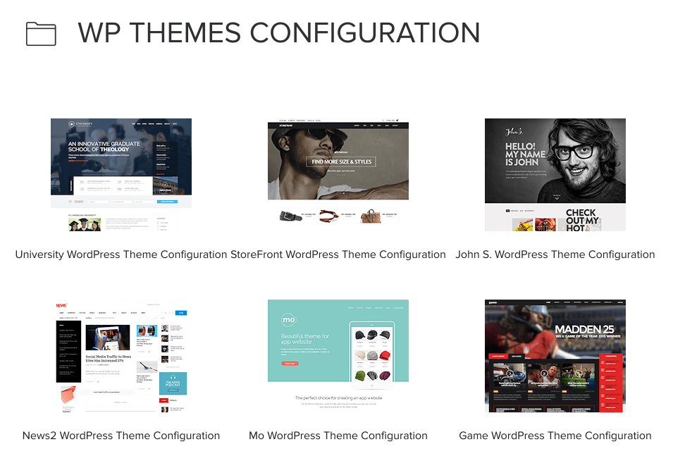 Will need to integrate some bootstrap settings to customize your template. Import Theme Settings In The Gavernwp Wordpress Framework