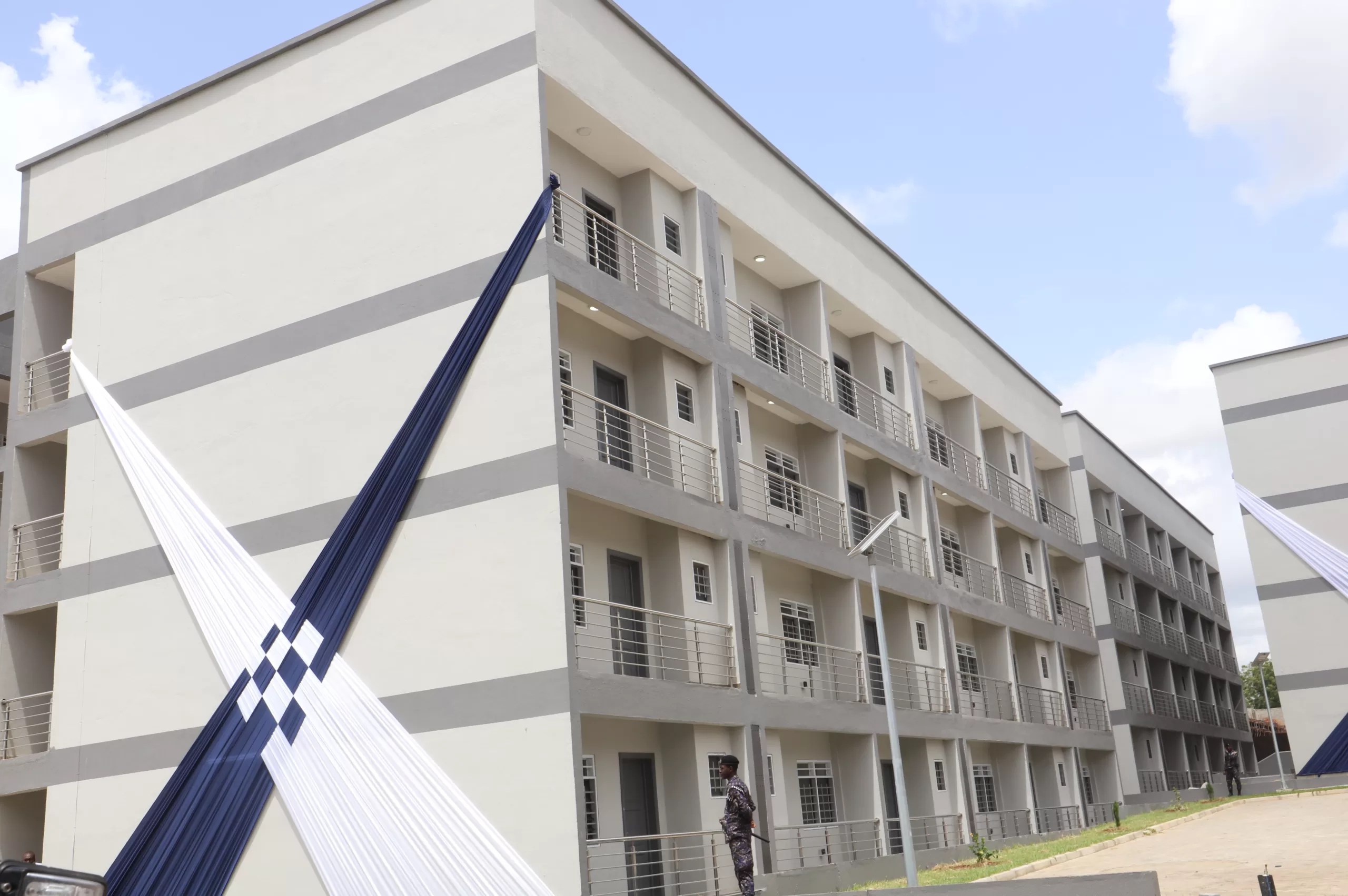 President AkufoAddo commissions new police barracks at Kwabenya