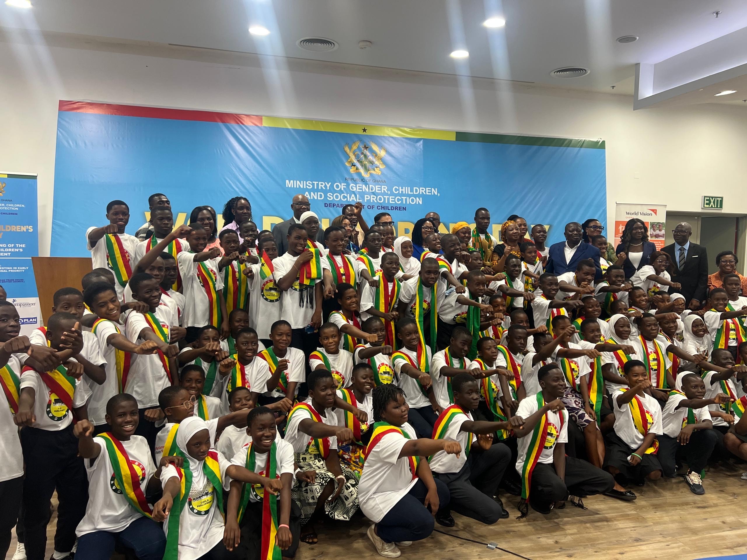 Children’s Parliament marks World Children’s Day in Accra
