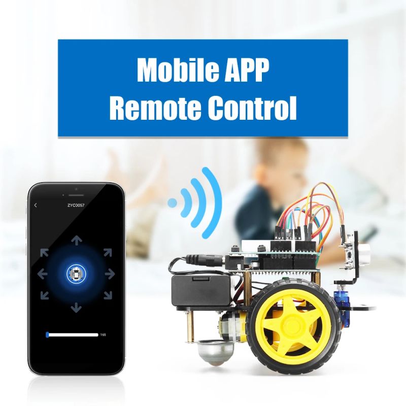 Smart Robot Kit For Arduino Programming Best Selling Electronics Esp8266 D1 Wifi Automation Kits - 8K Light Designs for Desktop