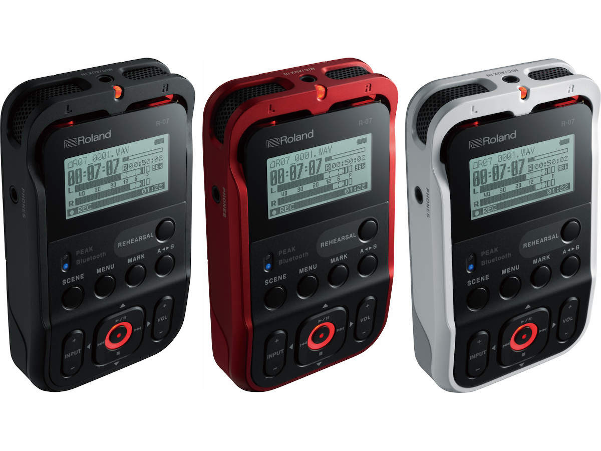 Roland announces the R07 audio recorder