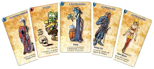 Les cartes excuses du jeu