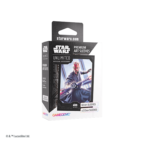 STAR WARS: UNLIMITED – Premium Art Sleeve – Darth Maul