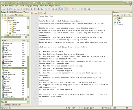 screen de notepad++
