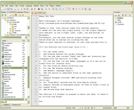 screen de notepad++