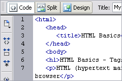 Basic HTML Tags