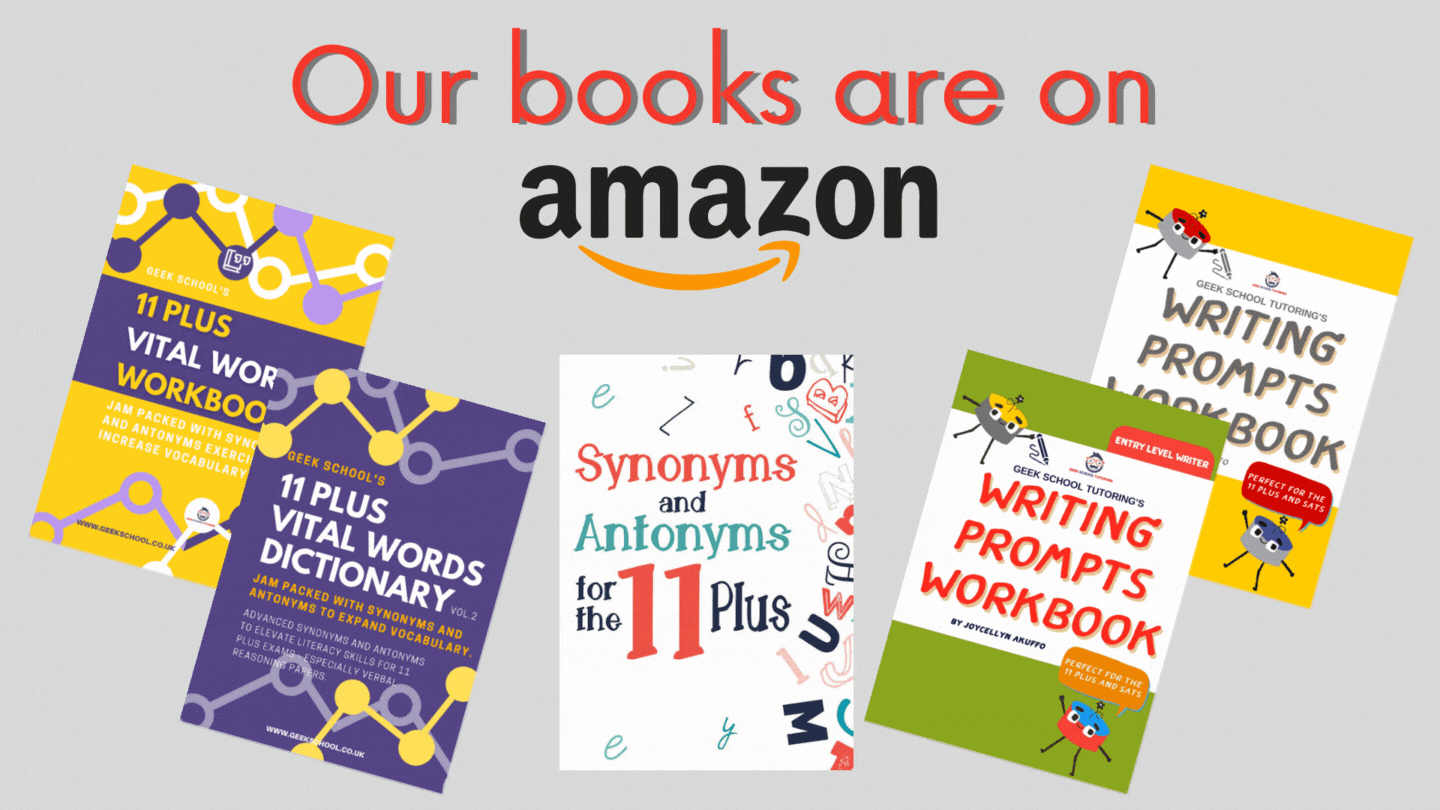 The Geek School Shop and Resources11 Plus EXAM Tuition Key Stage 2, Key Stage 3 and GCSE