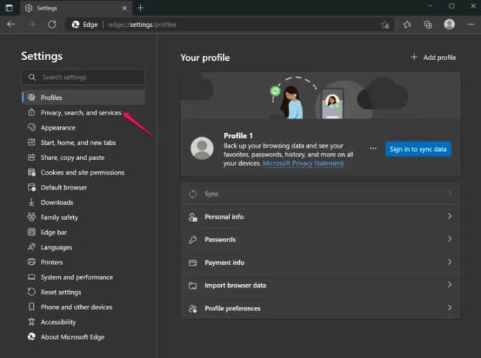 Clear Browser Saved Form Data in Edge 3 768x573 1 Clear Browser Saved Form Data in Edge 3 768x573 1