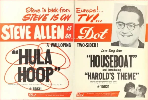 The hula hoop fad of the 1960's 7 allen steve 58 09 20
