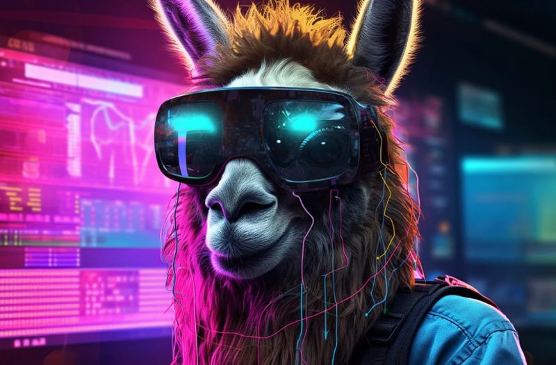 Unveiling Code Llama 70b The New Breakthrough In Ai Coding Fusion Chat - 4K Geometric Photos for Desktop