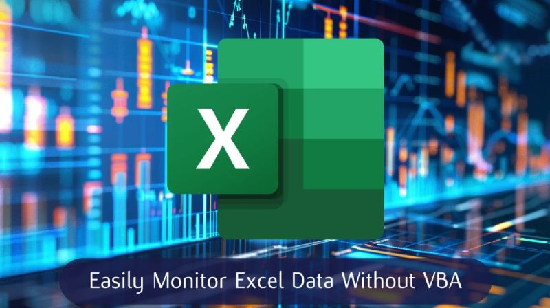 Monitor Data In Excel Without Vba Macros Youtube - Classic Nature Background - Full HD
