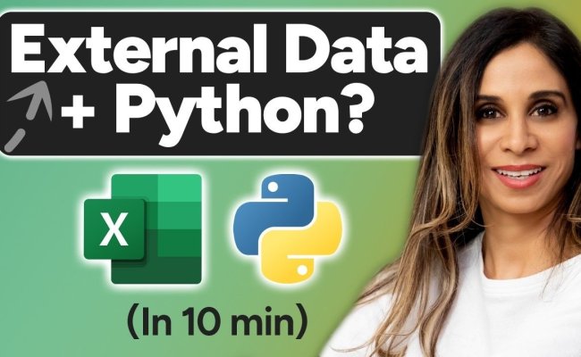 Python In Excel The Smarter Way To Use External Data - Geeky Gadgets