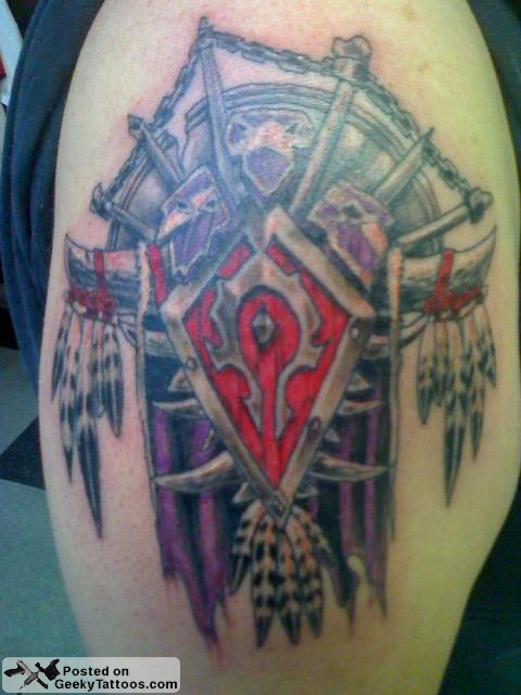 World Of Warcraft Horde Tattoo – Geekytattoos 640_x_480_png