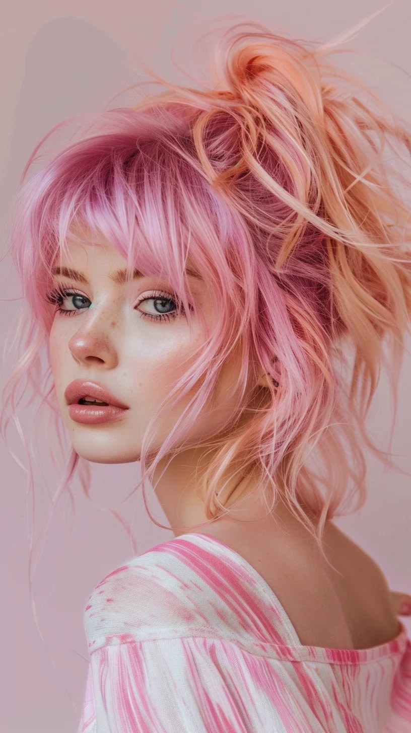 Dreamy cotton candy hairstyles that will make you swoon