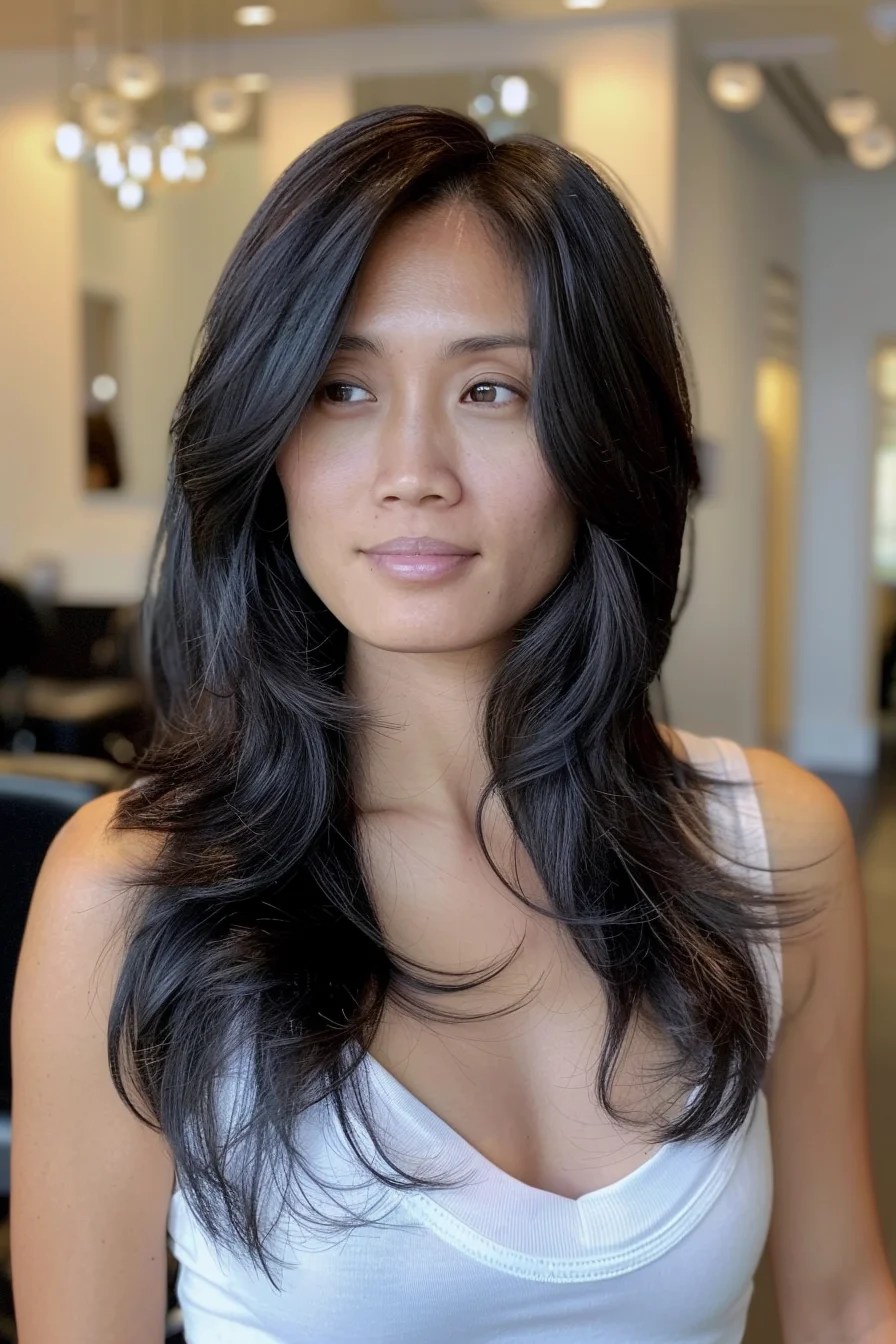 Latest feathered hairstyles that will give you major hair envy