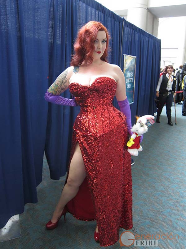 EL COSPLAY DE LA SEMANA disfraz de Jessica Rabbit