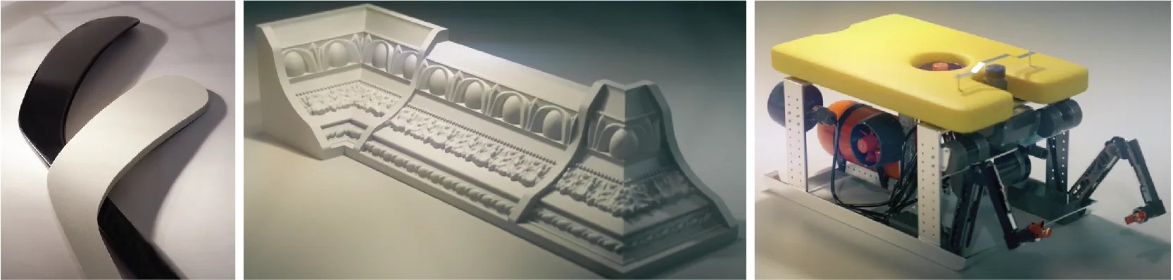 Custom rigid foam parts