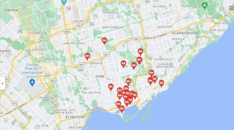 Complete List Of All Toronto Postal Code GenGuide Toronto Postal Code Map 800x445 