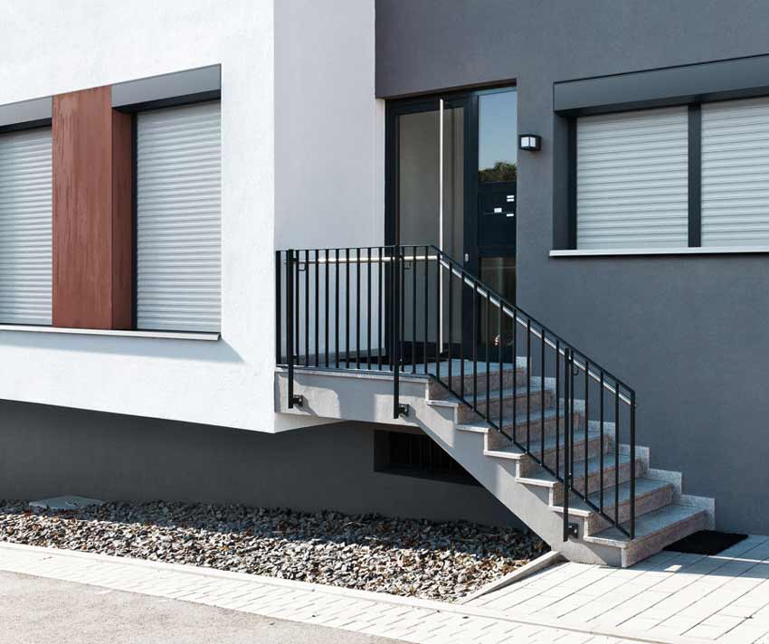 Rollladen Grau Kaufen Rollladen In Grau Tonen Fensterblick De