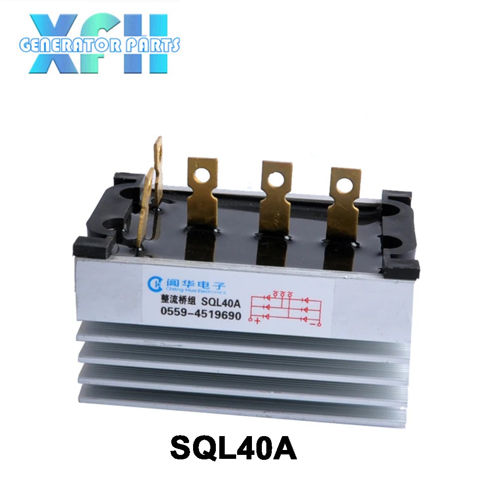 Three Phase Bridge Rectifier Bridge Stack Sql 40a 1000v Radiator All In - Premium Ocean Image Gallery - Mobile