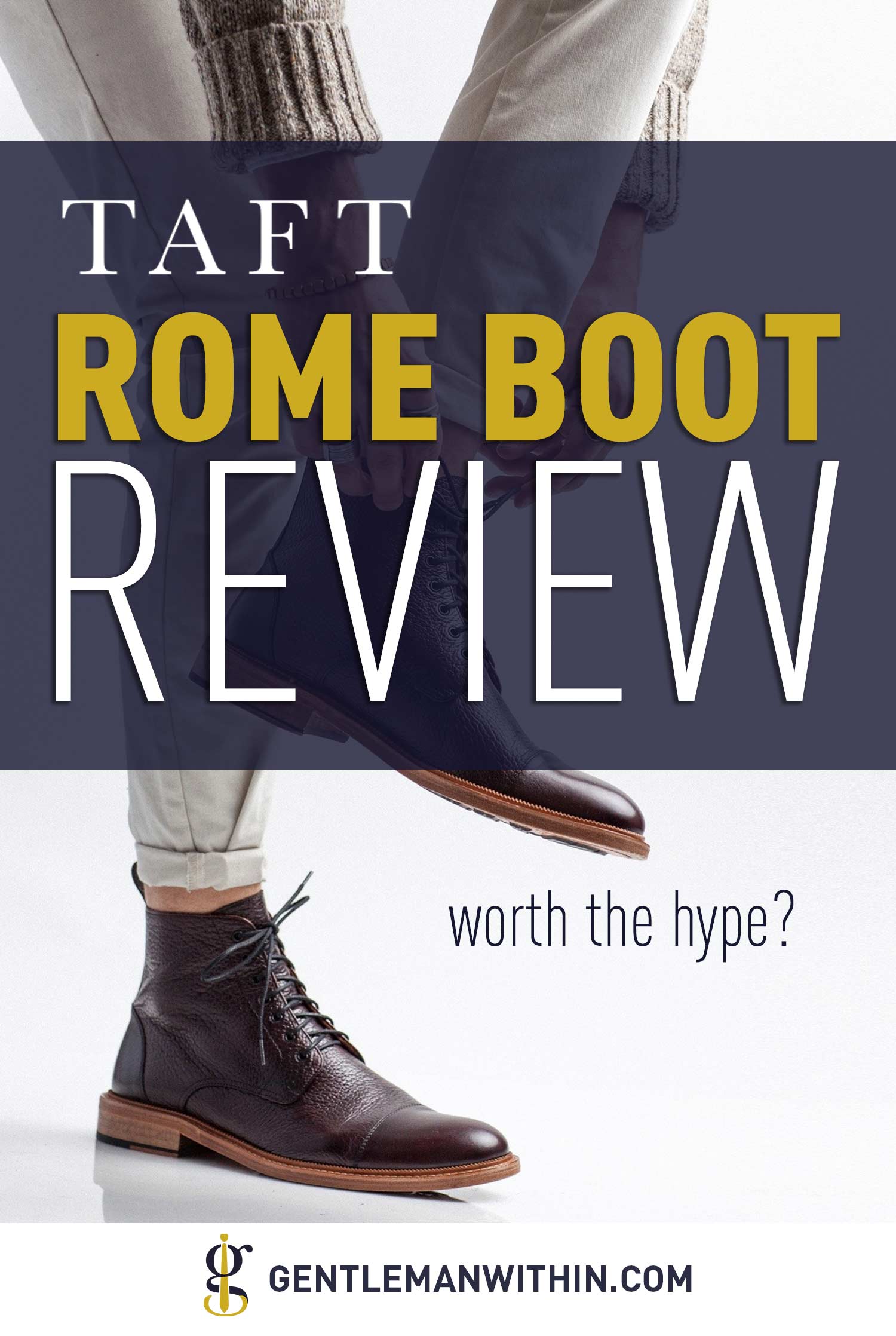 taft rome boot brown
