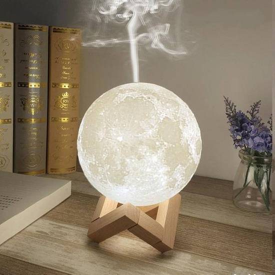 3D Moon Lamp Humidifier