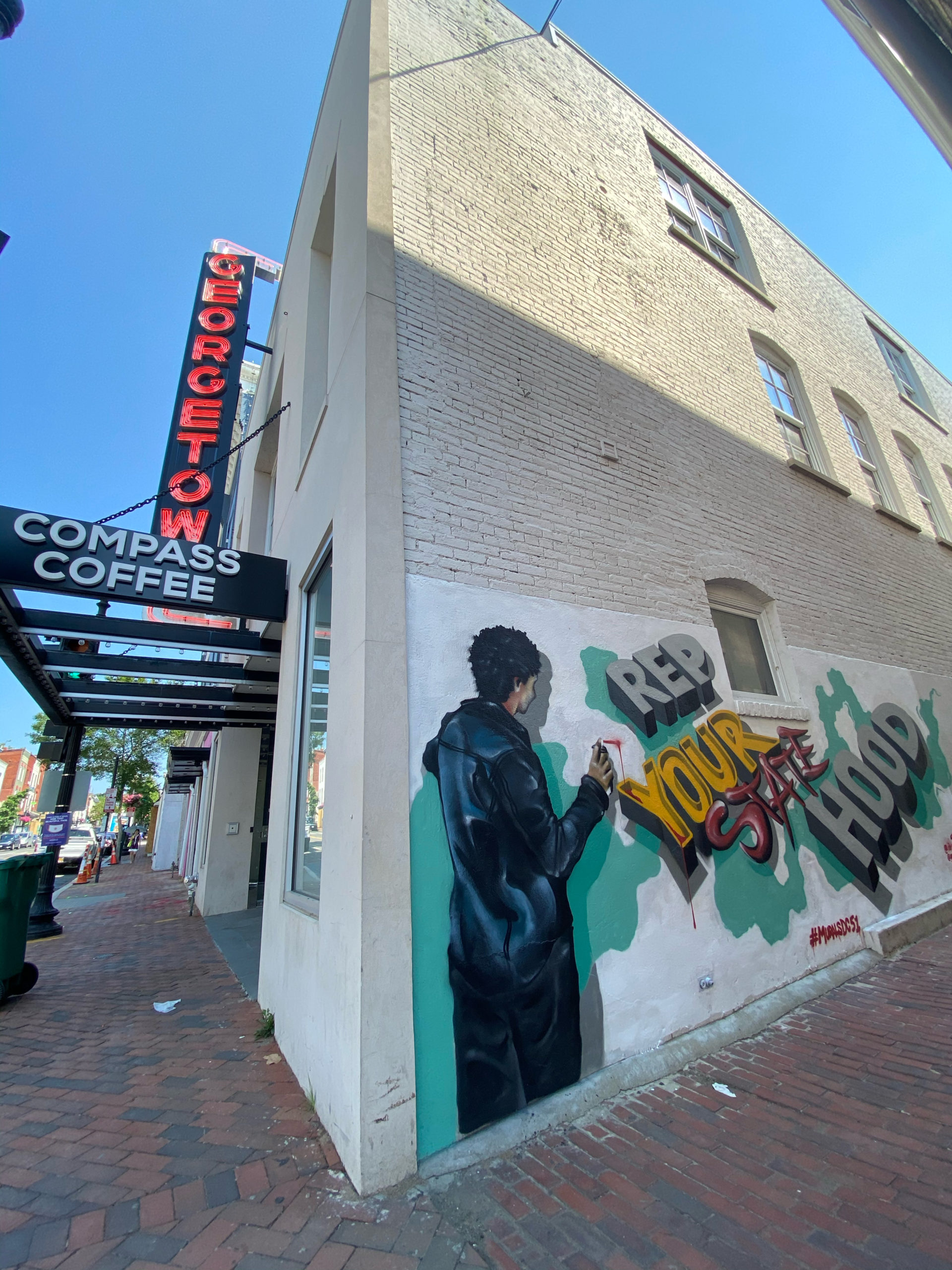 Georgetown Murals Public Art Georgetown Dc Explore Georgetown In Washington Dc
