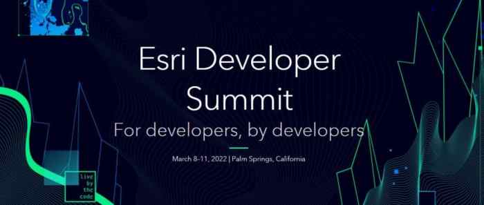 Esri developer summit 2025