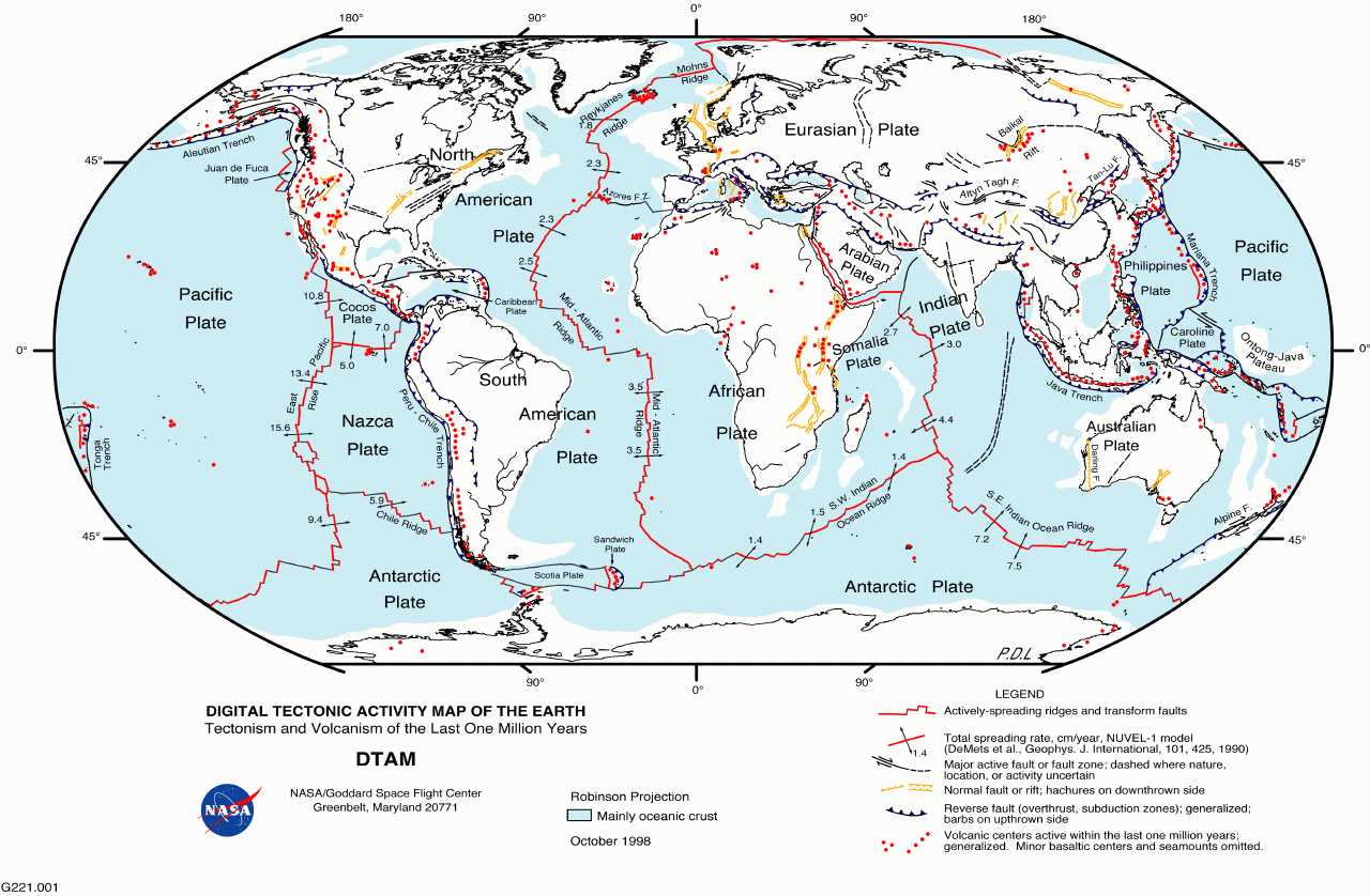 A Digital Tectonic Activity Map Of The Earth Geospatial World Image002 
