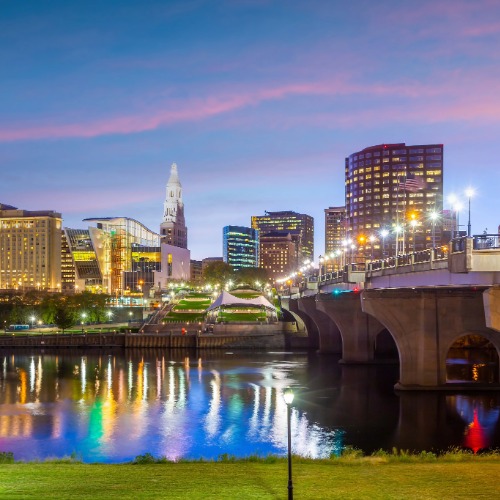 Connecticut skyline