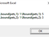 Working With Array Variables Vba