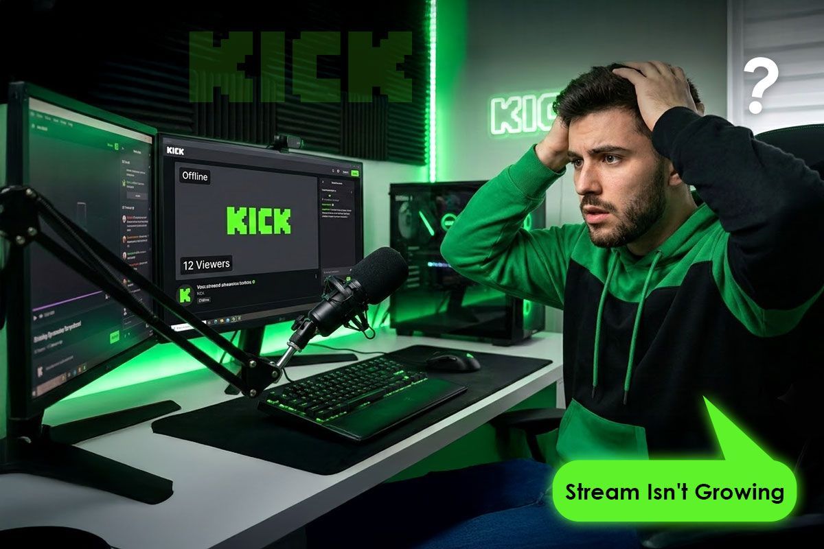 How To Become A Kick Streamer In 2026 Why Your Kick Stream Isnt Growing 